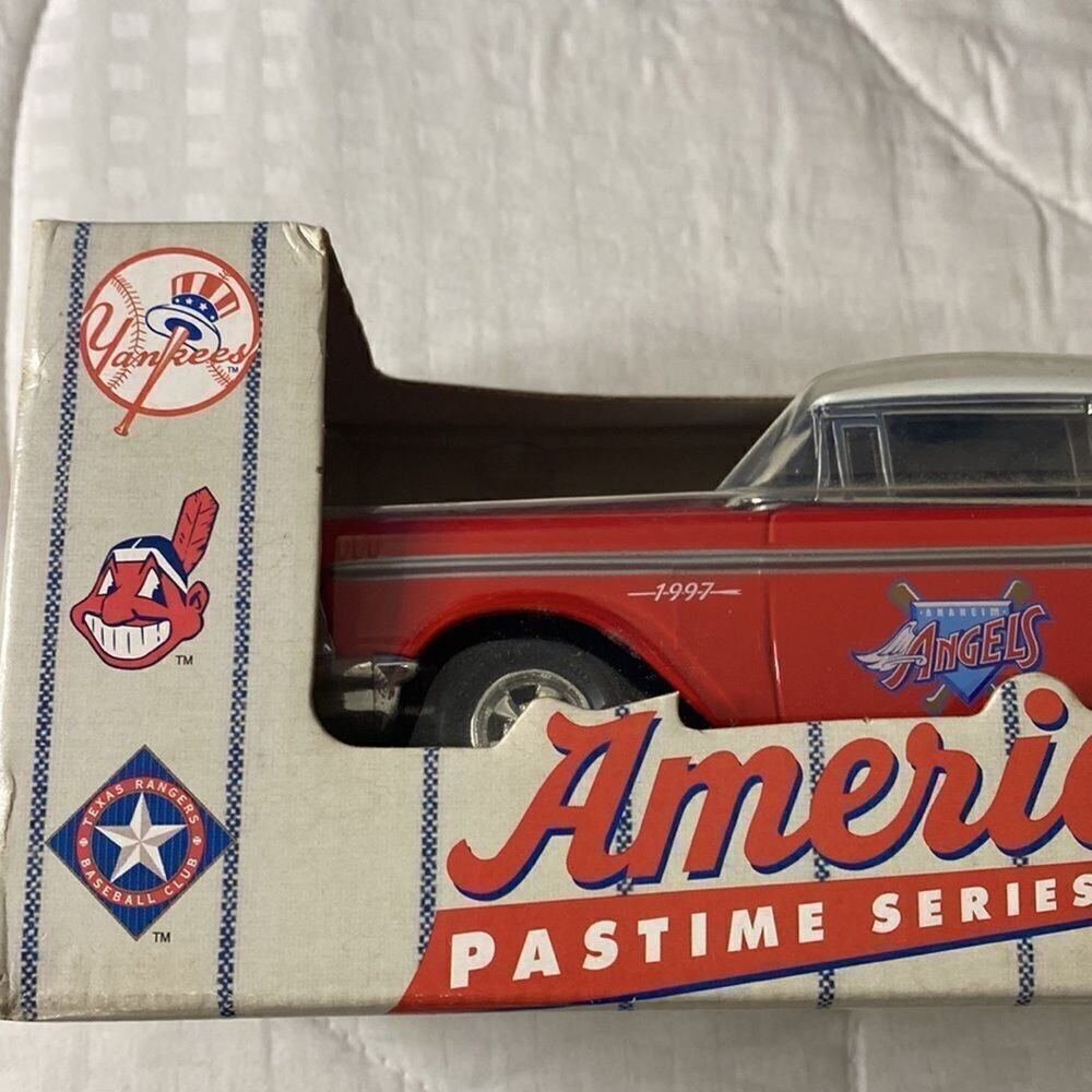 NIB ERTL American Pastime Series Angels 1957 Chevy 210 Bank MLB. NlB - Picture 7 of 15